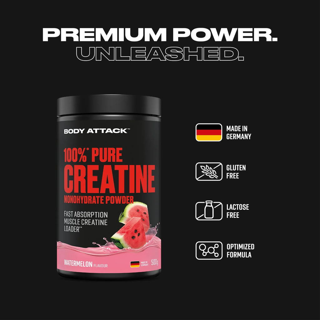 100% kreatiinmonohüdraat maitsestatud 500g